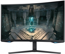 Монітор Samsung 32" Odyssey G S32BG65 HDMI, DP, USB, VA, 2560x1440, 240Hz, 1ms, CURVED LS32BG650EIXUA