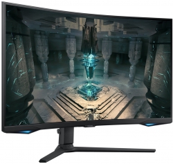 Монітор Samsung 32" Odyssey G S32BG65 HDMI, DP, USB, VA, 2560x1440, 240Hz, 1ms, CURVED LS32BG650EIXUA