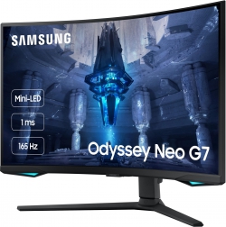 Монітор Samsung 32" Odyssey Neo G7 S32BG752 2xHDMI, DP, USB, BT, VA, 3840x2160, 165Hz, 1ms, CURVED LS32BG752NIXCI