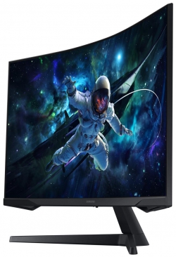 Монітор Samsung 31.5" Odyssey G55C 2xHDMI, DP, VA, 2560x1440, 165Hz, 1ms, CURVED LS32CG550EIXCI
