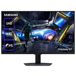 Монітор Samsung 32" S32DG700E HDMI, DP, USB, Bluetooth, OLED, 3840x2160, 144Hz, 1ms, G-Sync Compatible LS32DG700EIXUA