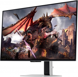 Монітор Samsung 32" Odyssey G80SD HDMI, DP, USB, Bluetooth, OLED, 3840x2160, 240Hz, 0.3ms, G-Sync Compatible LS32DG800SIXUA