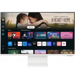 Монітор Samsung 31.5"Smart M8 S32BM801 HDMI, USB, Bluetooth, MM, Cam, VA, 3840x2160, 4ms LS32DM801UIXUA
