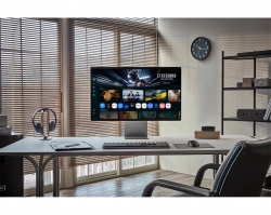 Монитор Samsung 32"S32FM902 HDMI, USB, Bluetooth, MM, OLED, 3840x2160, 165Hz, 0.03ms, HDR10+ LS32FM902SIXUA