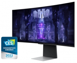 Монітор Samsung 34" Odyssey OLED G8 G85SB microHDMI, miniDP, USB-C, VA, 3440x1440, 21:9, 175Hz, 0.03ms, CURVED LS34BG850SIXUA