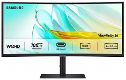 Монитор Samsung 34" S34C650 HDMI, DP, USB, VA, 3440x1440, 21:9, 100Hz, CURVED LS34C650UAIXUA