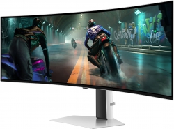 Монітор Samsung 48.7"Odyssey G9 49DG910 HDMI, DP, USB, USB-C, OLED, 5120x1440, 32:9, 144Hz, 0.3ms, CURVED LS49DG910SIXCI