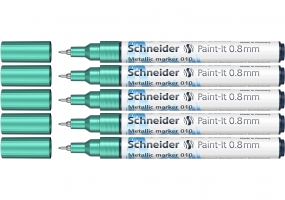Маркер металлик Schneider Paint-It 0,8 мм зеленый ML01001052