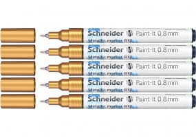 Маркер металік Schneider Paint-It 0,8 мм золотий ML01001066