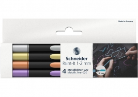 Набор лайнеров металлик Schneider Paint-It 1-2 мм 4 шт. ML02011501