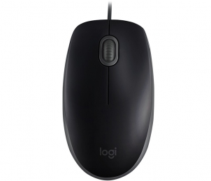 Мышь Logitech b110 optical silent USB black (910-001246/910-005508) MOU-LOG-B110-OP-U-B