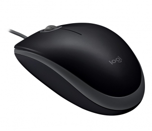 Мышь Logitech b110 optical silent USB black (910-001246/910-005508) MOU-LOG-B110-OP-U-B