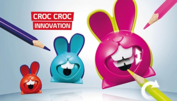 Точилка с контейнером CROC CROC, 1 отв., дисплей, ассорти Maped MP.017611