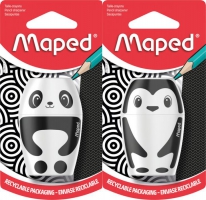 Чинка з контейнером SHAKKY FANCY, 1 отв., дисплей, асорті Maped MP.034012