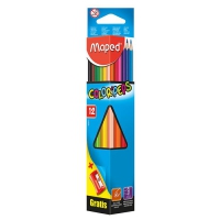 Олівці кольорові COLOR PEPS Classic, 12 кольорів + чинка Maped MP.183213