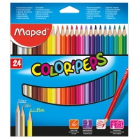 Олівці кольорові COLOR PEPS Classic, 24 кольорів Maped MP.183224