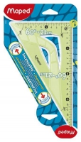 Кутник UNBREAKABLE 60гр/210мм, пластик, блістер Maped MP.244621