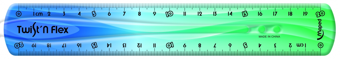 Линейка TWISTNFLEX, 20см Maped MP.279215