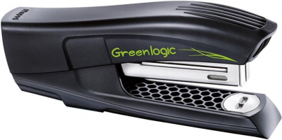 Степлер настільний GREENLOGIC, пластиковий, 25л., (скоби №24/6; 26/6), чорний Maped MP.353411