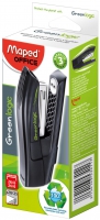 Степлер настільний GREENLOGIC, пластиковий, 25л., (скоби №24/6; 26/6), чорний Maped MP.353411