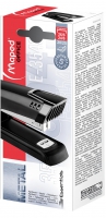 Степлер настольный ESSENTIALS METAL, металлический, 25л., (скобы №24/6; 26/6), черный Maped MP.354311