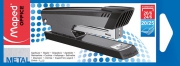 Степлер START настольный металлический, 25л., (скобы №24/6; 26/6), серый Maped MP.392710
