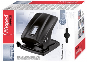 Діркопробивач металевий на 2 отв. ESSENTIALS METAL, 40/45л., чорний Maped MP.404411