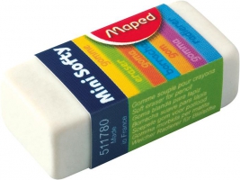Гумка MINI SOFTY у картонному тримачі Maped MP.511780