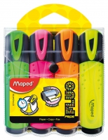 Текст-маркер FLUO PEPS Classic, набор 4 шт., бістер, ассорти Maped MP.742547