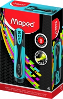 Текст-маркер FLUO PEPS Ultra Soft, синій Maped MP.746030