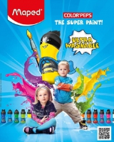 Краски гуашевые COLOR PEPS 6 цветов, 75 мл. Maped MP.810010