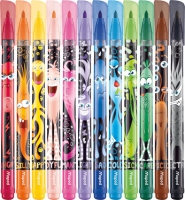 Фломастери COLOR PEPS MONSTER, 12 кольорів Maped MP.845400