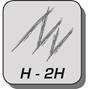 Карандаш графитовый BLACK PEPS H, без резинки, коробка с подвесом Maped MP.850025
