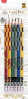 Набор карандашей HARRY POTTER HB, с резинкой, блистер (6 шт.) Maped MP.851701