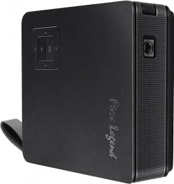 Проектор AOpen PV12p (DLP, WVGA, 800 LED lm, LED) WiFi чорний MR.JW211.001