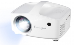 Проектор AOpen QF13s FHD, 350 lm, LED, 1.37, WiFi, серый, Whale TV MR.P0711.001