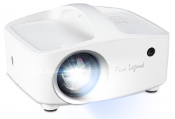Проектор AOpen QF13s FHD, 350 lm, LED, 1.37, WiFi, серый, Whale TV MR.P0711.001