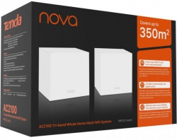WiFi-система TENDA MW12 NOVA MESH AC2100 (2шт) MW12-KIT-2