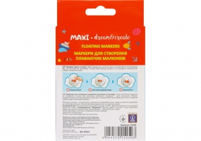 Фломастеры "плавающие", 8 цветов MAXI MX15250