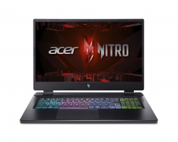 Ноутбук Acer Nitro 17 AN17-41 17.3" QHD IPS, AMD R7-7735HS, 16GB, F1024GB, NVD4050-6, Lin, черный NH.QL1EU.001
