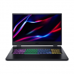 Ноутбук Acer Nitro 5 AN517-55 17.3" FHD IPS, Intel i5-12450H, 16GB, F512GB, NVD4050-6, Lin, чорний NH.QLGEU.006