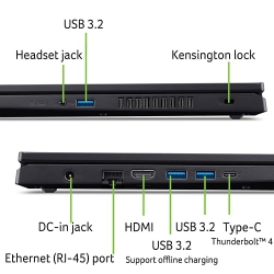 Ноутбук Acer Aspire 3D A3D15-71G 15.6" UHD IPS, Intel i5-13420H, 16GB, F1TB, NVD2050-4, Win11, черный NH.QNJEU.003