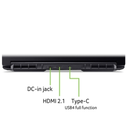 Ноутбук Acer Nitro V 16 ANV16-41 16" WUXGA IPS, AMD R5-8645HS, 16GB, F512GB, NVD4060-8, Lin, черный NH.QRUEU.00G