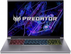 Ноутбук Acer Predator Triton Neo 16 PTN16-51 16" 3.2K WQXGA, Intel U9-185H, 32GB, F1TB+F1TB, NVD4070-8, Lin, сріблястий NH.QSBEU.004