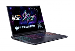 Ноутбук Acer Predator Helios Neo 16 PHN16-73 16" WQXGA IPS, Intel U9-275HX, 64GB, F2TB, NVD5060-8, Lin, черный NH.QVUEU.003