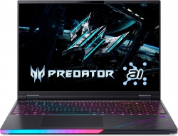 Ноутбук Acer Predator Helios 16 PH16-73 16" OLED, Intel U9-275HX, 64GB, F2TB, NVD5090-24, Win11P, черный NH.QW0EU.002