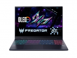Ноутбук Acer Predator Helios Neo 16S PHN16S-71 16" OLED, Intel U9-275HX, 64GB, F2TB, NVD5070-8, Lin, чорний NH.QZFEU.001