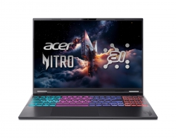 Ноутбук Acer Nitro 16S AN16S-61 16" WQXGA IPS, AMD R9-365, 32GB, F2TB, NVD5070Ti-12, Lin, черный NH.U07EU.002