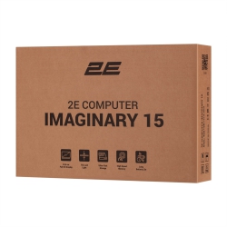 Ноутбук 2E Imaginary 15.6" FHD IPS AG, Intel i7-1255U, 16GB, F512GB, UMA, DOS, Чорний NL57AU-15UA25