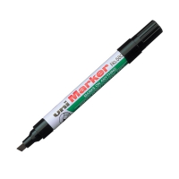 Маркер uni MARKER, 1-5мм, черный Uni NO.580B SHRINK BLACK